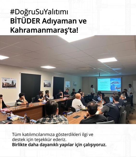 BİTÜDER Adıyaman ve Kahramanmaraş’ta!