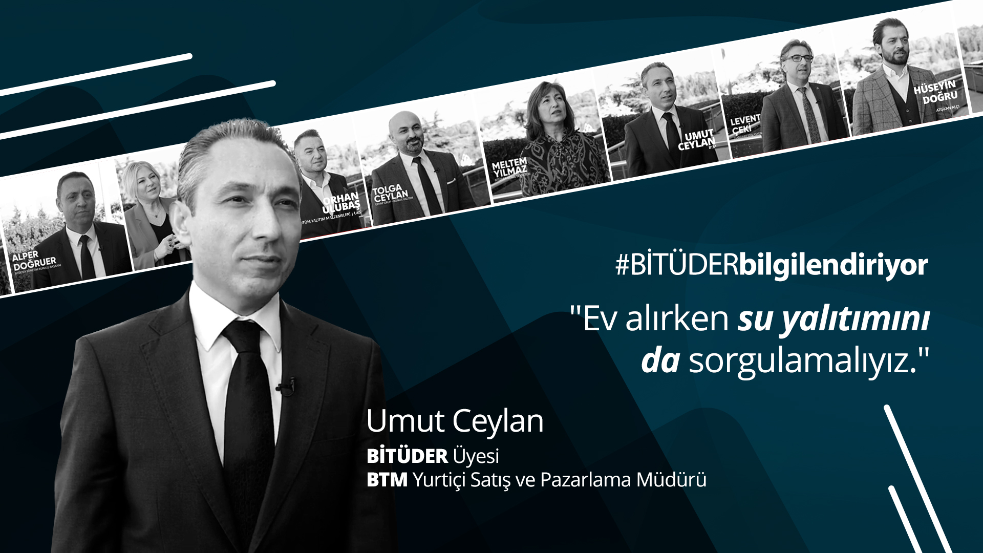 Ev alrken su yaltmn da sorgulamalyz. - Umut Ceylan