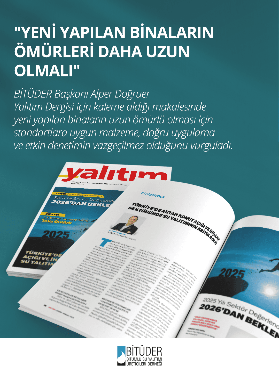 T�rkiye�de Artan Konut A���� ve �n�aat Sekt�r�nde Su Yal�t�m�n�n Kritik Rol�