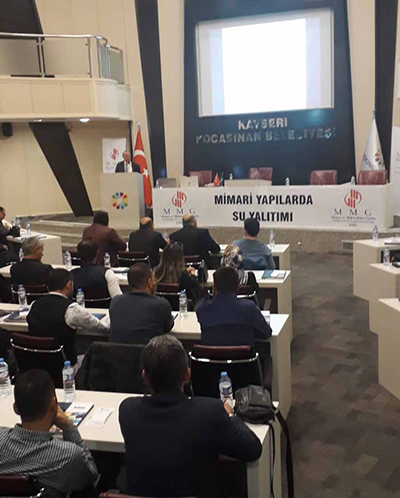 Kayseri'de Mimari Yaplarda Su Yaltm Semineri